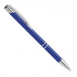 Bolígrafo de aluminio personalizable – Azul marino