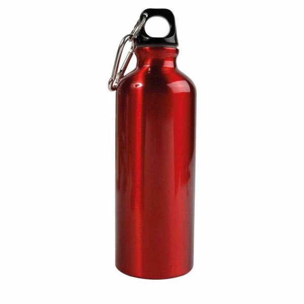 red steel water bottle 12426-10