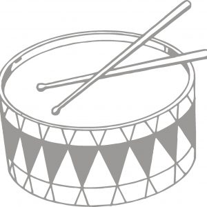 steel keychain drum