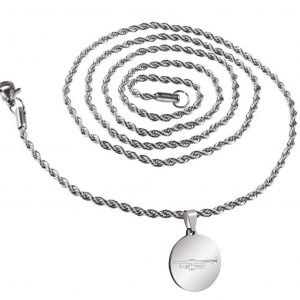 "chiarina" Necklace circular diam-25