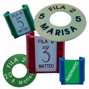 Numeratori per ombrellone-tavolo