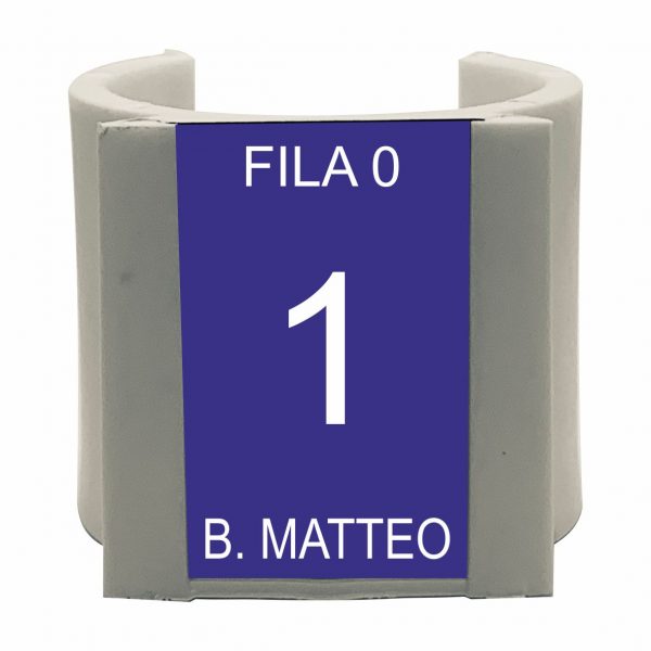 Numeratore per ombrellone palo da 40 mm