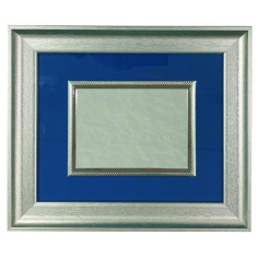 Frame with plate art. stock in arg. fblu