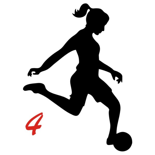female soccer logo 4