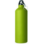Customizable matte finish aluminum bottle 750 cl – Matt military green