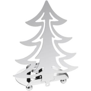 Portavelas en forma de árbol de Navidad