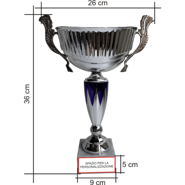 Art. 5202 sports cup with marble base