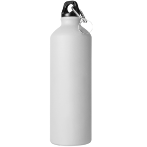 Botella aluminio acabado mate personalizable 750 cl – Blanco mate