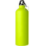 Customizable matte finish aluminum bottle 750 cl – Opaque light green