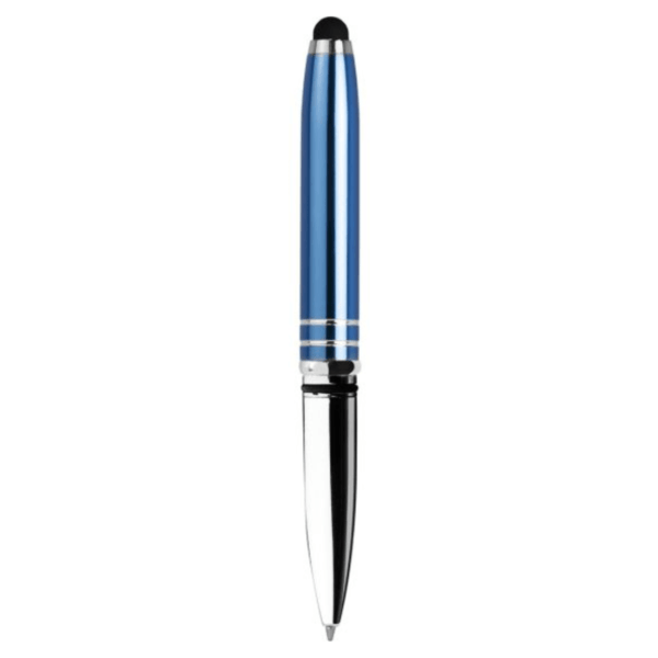 Aluminum pen with light and touch screen